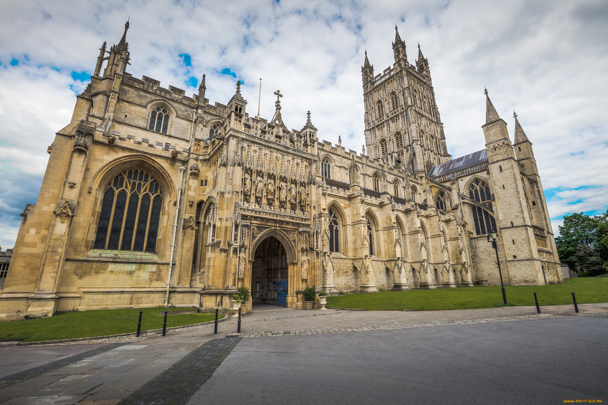 gloucester cathedral exterior, , -  ,  ,  , 